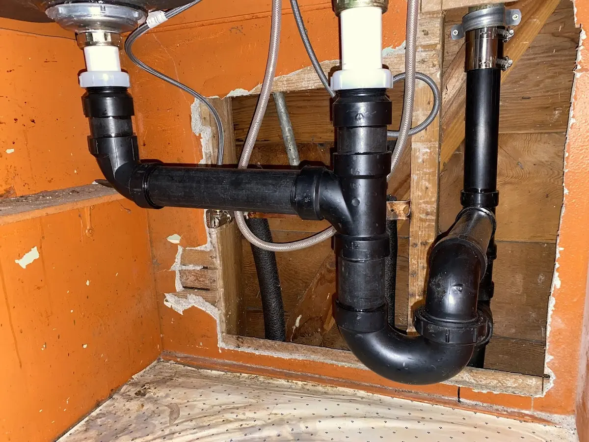 Professional Repiping Services equipment and tools on the job in Marietta-Alderwood